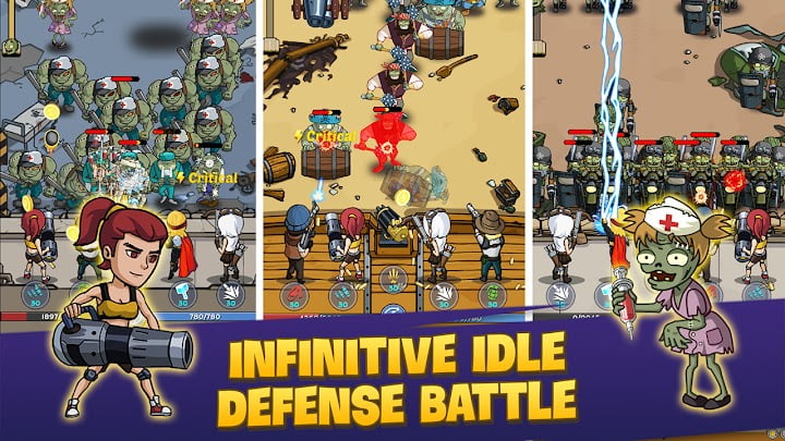 Zombie War Idle Defense Game Gift Codes (1SOFT)
