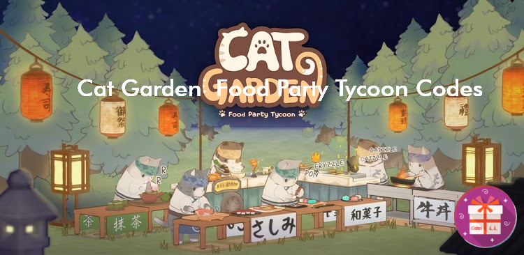 Cat Garden Food Party Tycoon Promo Codes (DAERI SOFT Inc)