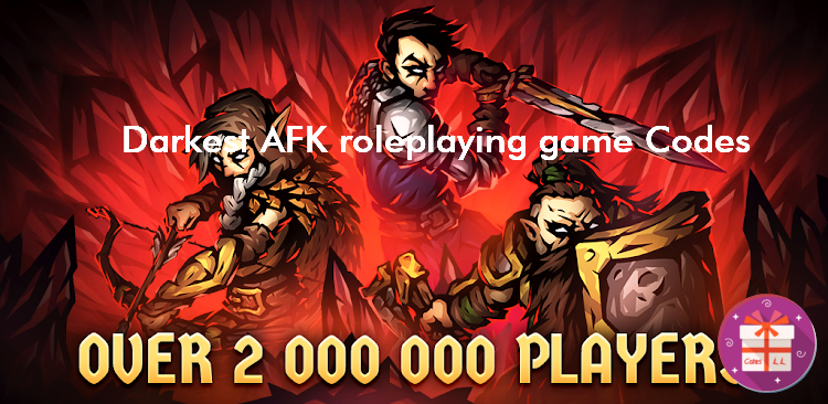 Darkest AFK Role playing game Redeem Codes (Three wishes slot machines game studio)