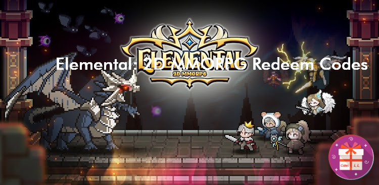 Elemental 2D MMORPG Redeem Codes (DAERI SOFT Inc)