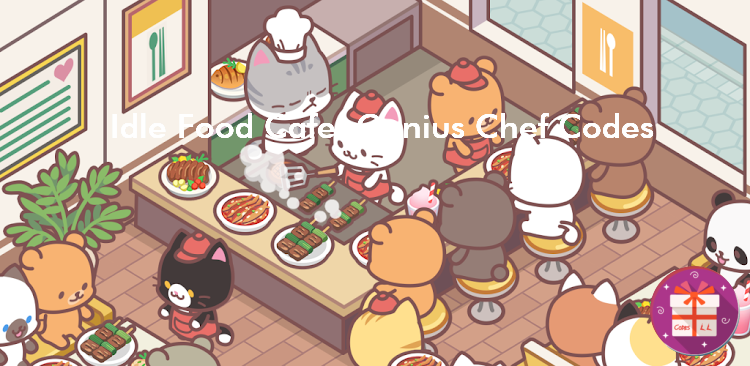 Idle Food Cafe Genius Chef Promo Codes (Arumgames)