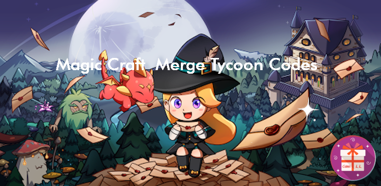 Magic Craft Merge Tycoon Codes (Chamelio Games)