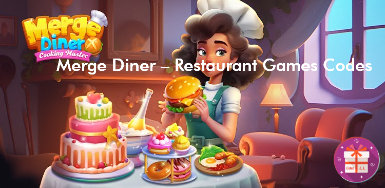 Merge Diner Restaurant Games Promo Codes (ONE HIT CO., LIMITED)