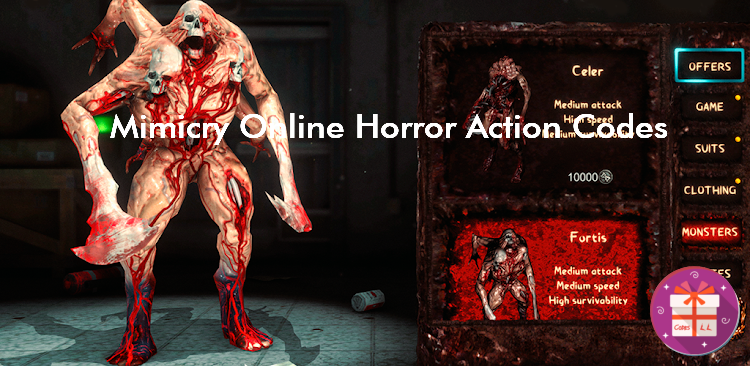 Mimicry Online Horror Action Codes (Euphoria Horror Games)