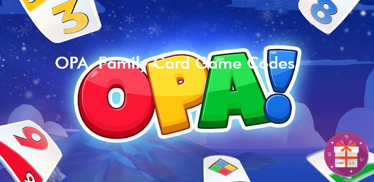 OPA Family Card Party Game Codes (Beach Bum Ltd.)