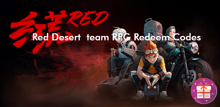 Red Desert team RPG Redeem Codes (Clegames Inc)