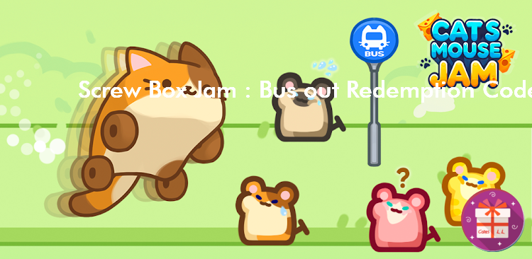 Screw Box Jam Bus out Redemption Codes (ACTIONFIT)