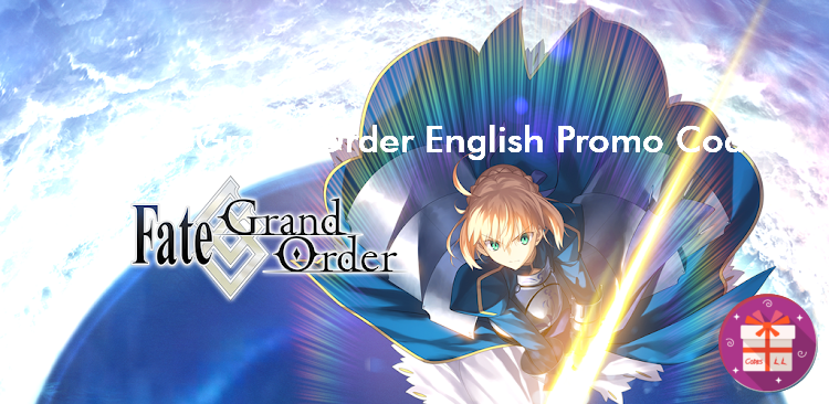 Fate Grand Order English Codes (Aniplex Inc.)