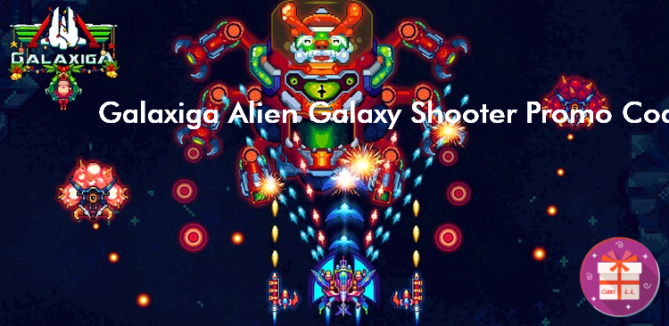 Galaxiga Space Arcade Shooter Redeem Codes (1SOFT)