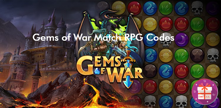 Gems of War Match 3 RPG Coupon Codes (505 Games Srl)