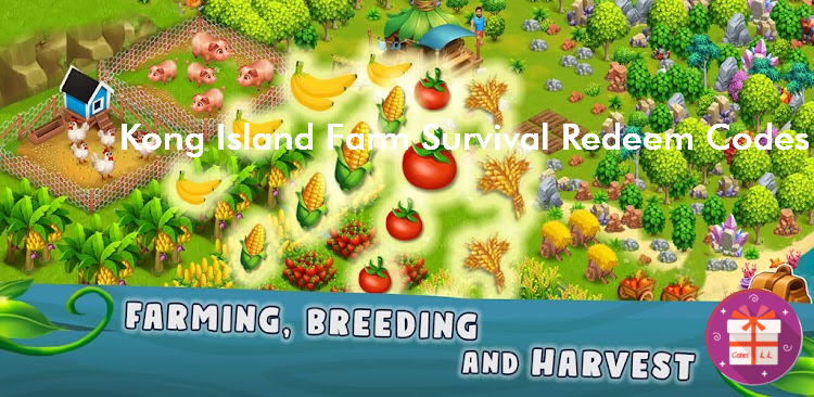 Kong Island Farm Survival Codes (CSCMobi Studios)