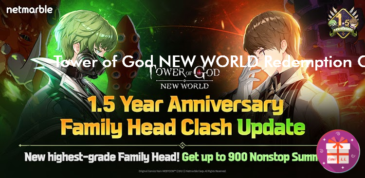 Tower of God NEW WORLD Redeem Codes (Netmarble)