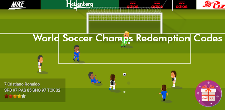 World Soccer Champs Promo Codes (Monkey I-Brow Studios)
