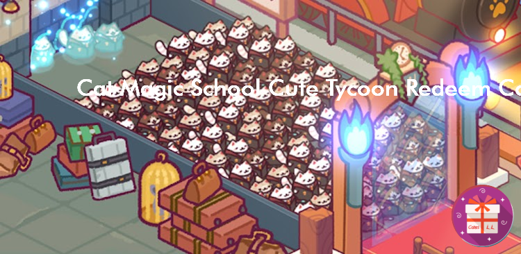 Cat Magic School Cute Tycoon Codes (TREEPLLA)