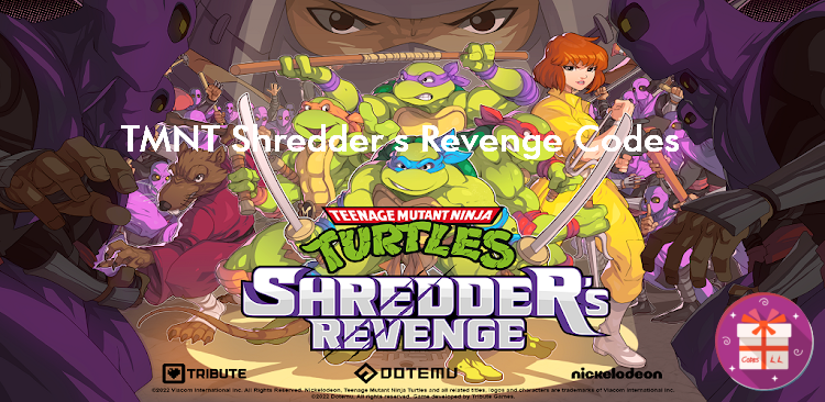 TMNT Shredder s Revenge Redeem Codes (Playdigious)