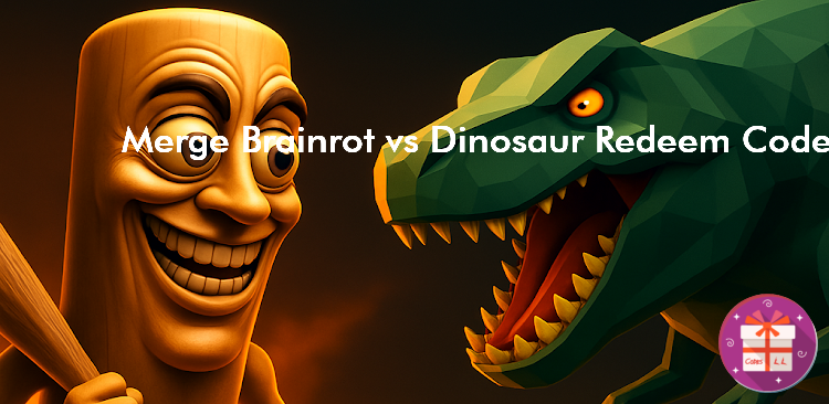 Merge Brainrot vs Dinosaur Redeem Codes (Super Awesome Inc.)