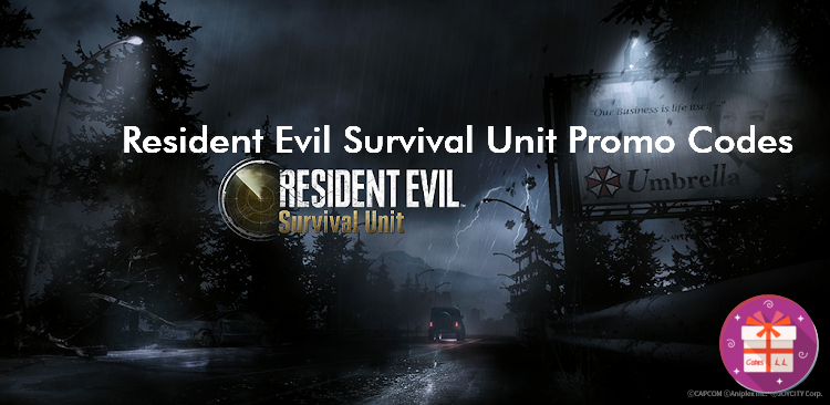 Resident Evil Survival Unit Promo Codes (Aniplex Inc.)