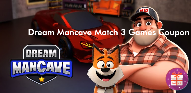 Dream Mancave Match 3 Games Promo Codes (Y Factory Inc.)