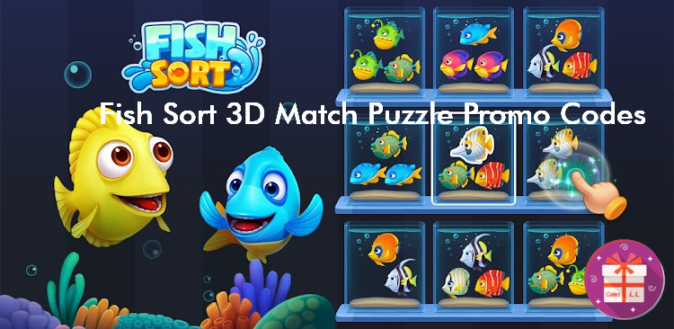 Fish Sort 3D Match Puzzle Redeem Codes (Playdayy)