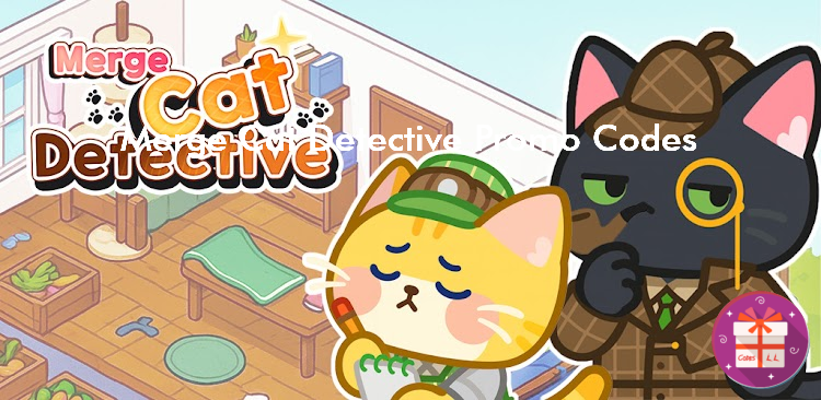 Merge Cat Detective Promo Codes (ACTIONFIT)