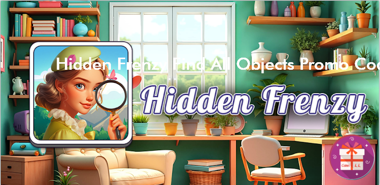 Hidden Frenzy Find All Objects Promo Codes (LETS FUN - publisher of match 3 puzzle game)