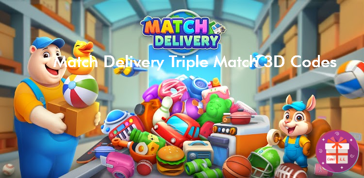 Match Delivery Triple Match 3D Codes (Ghost Studio Company)